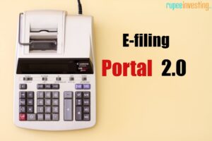 E-filing portal 2.0, Income tax new portal.